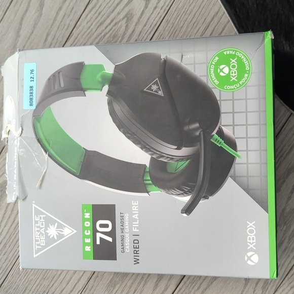 Turtle Beach Recon 70 gaming wired Xbox wired headset New - Picture 1 of 6